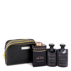 Bvlgari Man In Black Cologne Gift Set for Men