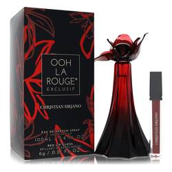 Christian Siriano Ooh La Rouge Exclusif EDP for Women + 0.21oz  Red Lip Gloss