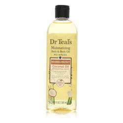 Dr Teal's Moisturizing Bath & Body Oil Nourishing Coconut Oil with Essensial Oils, Jojoba Oil, Sweet Almond Oil and Cocoa Butter