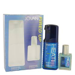 Jovan Heat Fired Up Cologne Gift Set for Men