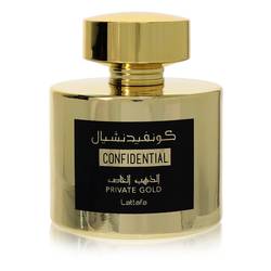 Lattafa Confidential Private Gold EDP for Unisex (Unboxed)