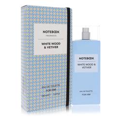 Notebook White Wood & Vetiver EDT for Men | Selectiva SPA