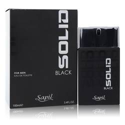 Sapil Solid Black EDT for Men