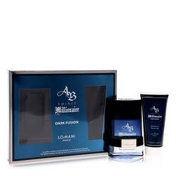 Lomani Spirit Millionaire Dark Fusion Cologne Gift Set for Men