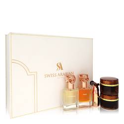 Swiss Arabian Bakhoor Dukhoon Al Haram Cologne Gift Set for Men