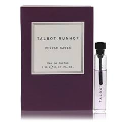 Talbot Runhof Purple Satin Vial