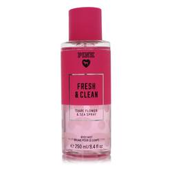 Victoria's Secret Pink Fresh & Clean Tiare & Sea Body Mist Spray By Victoria's Secret